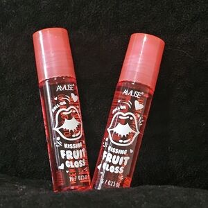 Amuse Kissing Fruit Gloss - Vibrant Red